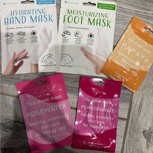 Nu-Pore Hydrating Hand and Foot Masks Set